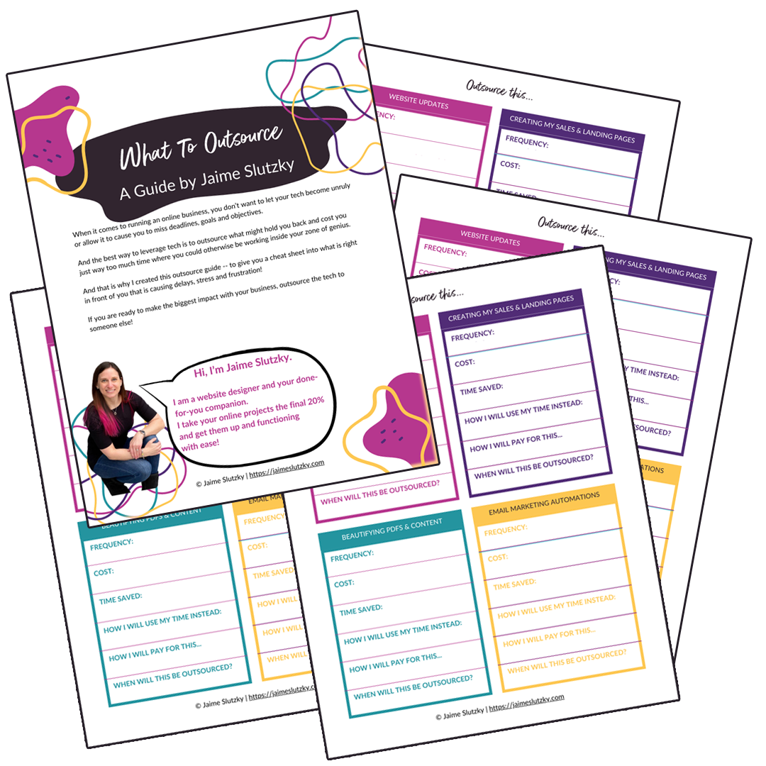 what to outsource mockup